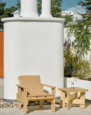 Polstrování Crate Lounge Chair, beige