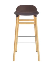 Barová židle Form 75 cm, brown/oak
