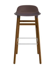 Barová židle Form 75 cm, brown/walnut