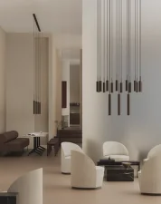 Lustr Tubulaire Chandelier 20