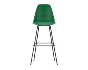Barová židle Eames Plastic High, emerald