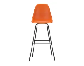 Barová židle Eames Plastic High, rusty orange