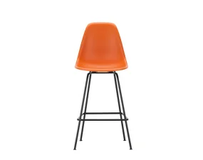 Barová židle Eames Plastic Low, rusty orange