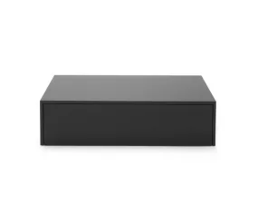 Konferenční stolek Mass Coffee Table High w. Drawer, black oak