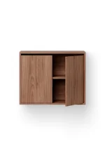 Závěsná skříňka Cabinet Tall w. Doors, walnut