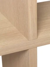 Knihovna Kona Bookcase 1x4, natural