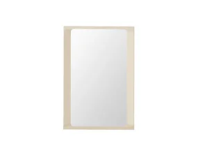Zrcadlo Arced 80x55, spruce