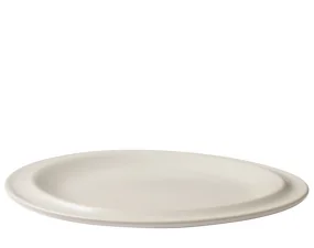 Talíř Edge Plate Ø21 cm 2ks, ecru stoneware