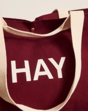 Plátěná taška Weekend Bag Large, burgundy