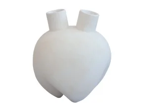 Váza Sumo Horns, bone white