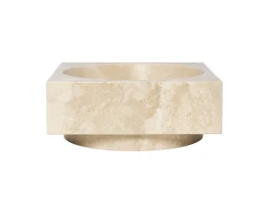 Mísa Hew Centrepiece High, travertine