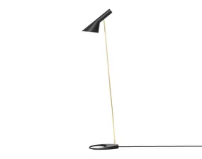 Stojací lampa AJ, black/brass