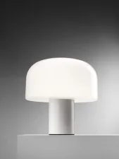 Stolní lampa Bellhop Glass T, white