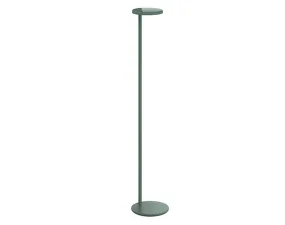 Stojací lampa Oblique, glossy sage