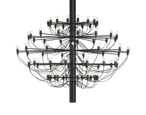 Lustr 2097/75 Clear Bulbs, matte black