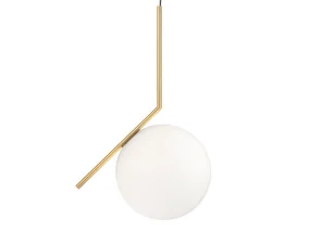 Závěsné svítidlo IC S3, brass