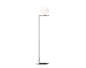Stojací lampa IC F1, chrome