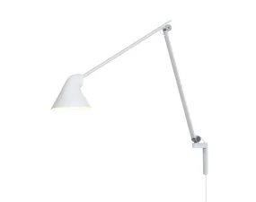 Nástěnná lampa NJP Long, white