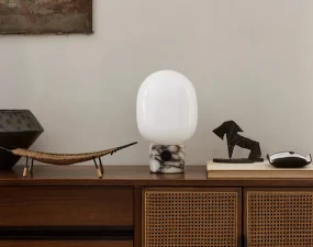 Stolní lampa JWDA, Calacatta Viola