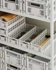 Úložný box Colour Crate Oblong Mini, grey