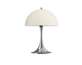 Přenosná lampa Panthella 250, chrome opal beige