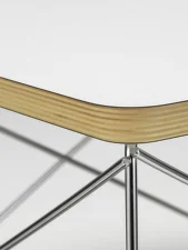 Occasional Table LTR HPL White, stainless steel