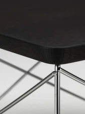 Occasional Table LTR Oak Dark, stainless steel