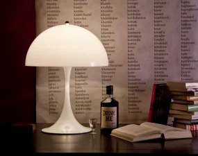 Stolní lampa Panthella 400,  white opal acryl