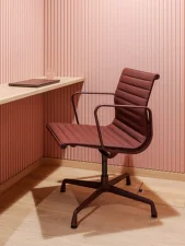 Kancelářská židle Aluminium EA 108, dark red/dark bordeaux
