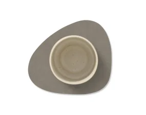 Podložka pod skleničku Curve Nupo, flint grey