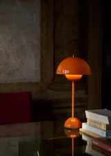 Stolní lampa Flowerpot VP3, zesty orange