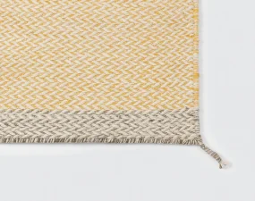 Koberec Ply 280x280, yellow