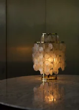 Stolní lampa Fun 2TM, brass