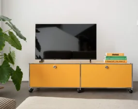 Komoda na kolečkách USM Haller M61, light grey