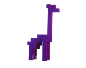 Žirafa Panton Cubes, duo-tone