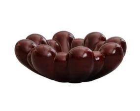Mísa Bloom Tray Big, maroon