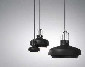Závěsná lampa Copenhagen SC6, matt black