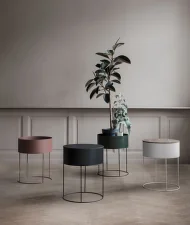 Truhlík na květiny Plant Box Round, cashmere