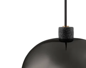Závěsná lampa Grant Ø23, mirrored black