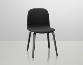 Čalouněná židle Visu, wood, black