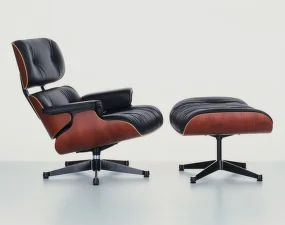 Křeslo Eames Lounge Chair, santos palisander