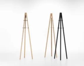 Věšák Kiila Coat Stand, clear/white
