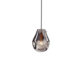 Závěsná lampa Soap small, silver