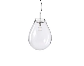 Závěsná lampa Tim medium, silver