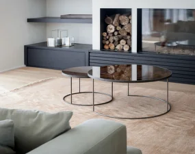 Konferenční stolek Mirror Nesting coffee table set, bronze