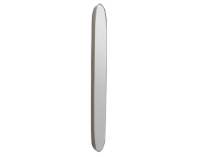 Zrcadlo Framed Mirror, large taupe/clear
