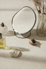 Stolní zrcadlo Pond, dark chrome