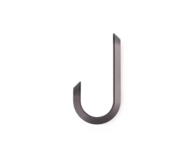 Věšáky Curve Mini Hooks – set 2 ks, matt brown
