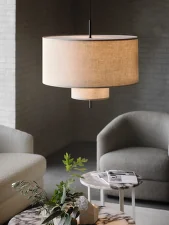 Závěsná lampa Margin Ø50, beige