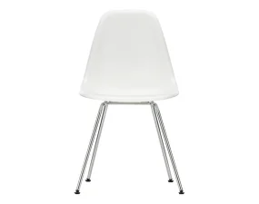Židle Eames DSX, chrome/white